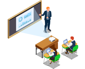 Проекторы и экраны для школ