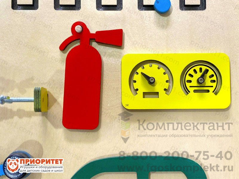 Бизиборд детский «Мой гараж»